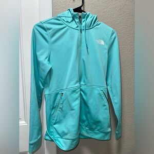 Teal Blue North Face Jacket